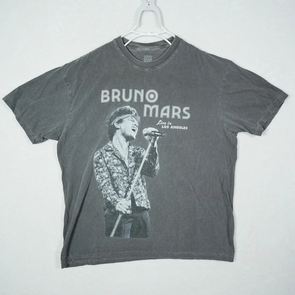 Bruno Mars Intuit Dome Opening Nights 2024 Live in Los Angeles Shirt Mens XL